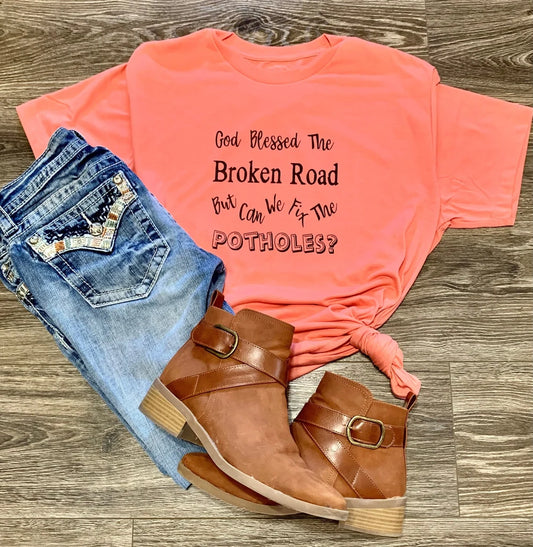 Broken Road Short Sleeve T-Shirt